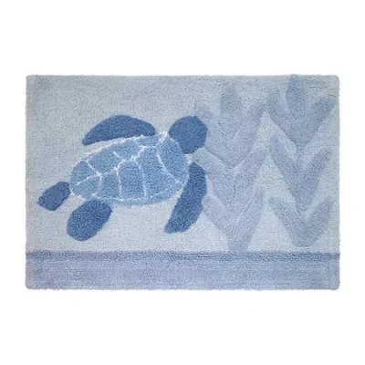 Avanti Caicos Bath Rug In Blue