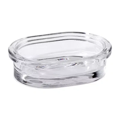 Avanti Cali Glass Soap Dish In White