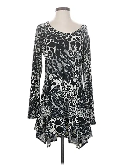 Pre-owned Avanti Casual Dress In Gray