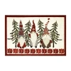 Avanti Christmas Gnome Bath Rug In Multi