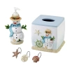 Avanti Coastal Snowman Soap Dispenser In Multi