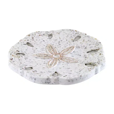 Avanti Coastal Terrazzo Soap Dish In Green