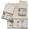 Avanti Colony Palm Bath Towels In White
