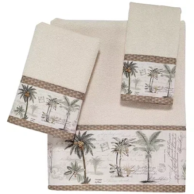Avanti Colony Palm Bath Towels In White