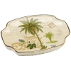 Avanti Colony Palm Soap Dish In White