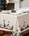 Avanti Country Snowmanâ Polyester Tablecloth, 60" X 84" In Multi Color