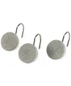 Avanti Dotted Circle Textured Resin 12-pc. Shower Curtain Hooks