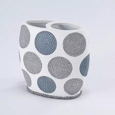 Avanti Dotted Circle Toothbrush Holder In Multi
