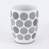 Avanti Dotted Circle Trash Can In Multi