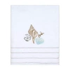 Avanti Farmhouse Shell Embellished Bath Towel In White
