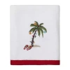 Avanti Flamingo Jingle Hand Towel In White