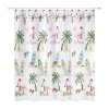 Avanti Flamingo Jingle Shower Curtain In Multi