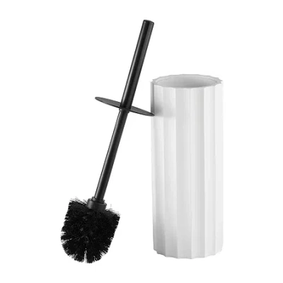 Avanti Fluted Toilet Bowl Brush In White