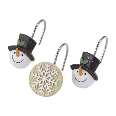 Avanti Friends Gather Shower Curtain Hooks In Sand