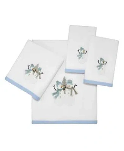 Avanti Frosty Friends Cotton Towel Sets In White