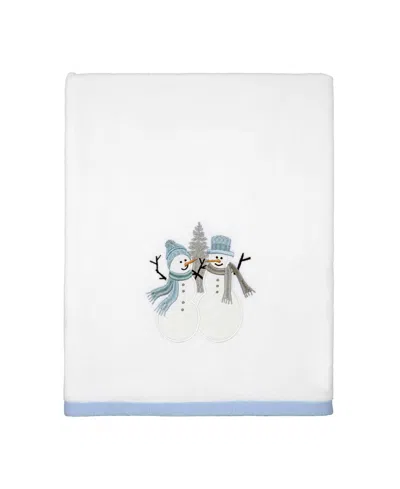 Avanti Frosty Friends Cotton Velour Bath Towel, 50" X 27" In Multi