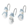 Avanti Frosty Friends Shower Curtain Hooks In White