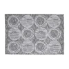 Avanti Galaxy Silver Bath Rug In Gray
