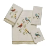 Avanti Gilded Birds Bath Towels In White