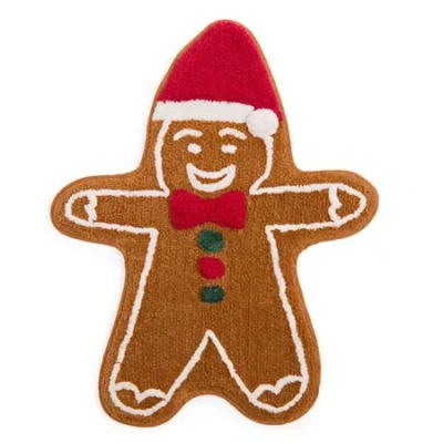 Avanti Gingerbread Bath Rug In Brown