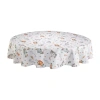 Avanti Grateful Patch 70" Round Tablecloths In Sand