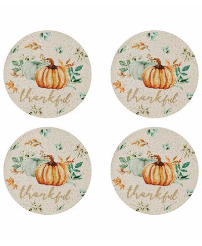 Avanti Grateful Patch Placemats, 15" X 15" In Multi
