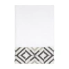 Avanti Harlow Fingertip Towel In White