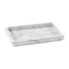 Avanti Helena Marble Vanity Tray In White