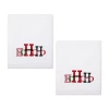 Avanti Ho Ho Ho 2-pc. Hand Towel In White