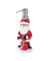 Avanti Ho Ho Ho Resin Lotion Dispenser In Red