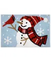 Avanti Holiday Cheer Polyester Bath Rug, 30" X 20" In Multi