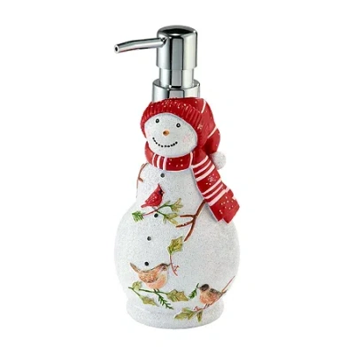 Avanti Holiday Cheer Soap Dispenser In White