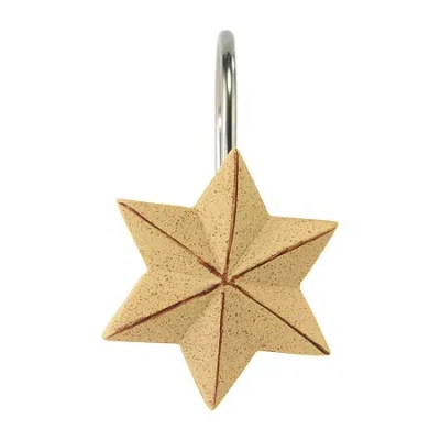 Avanti Holiday Countdown Shower Curtain Hooks In Red