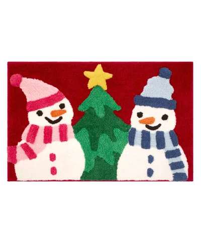 Avanti Holiday Duo Bath Rug, 20" X 32" In Multi