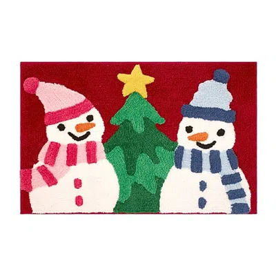 Avanti Holiday Duo Bath Rug In Red