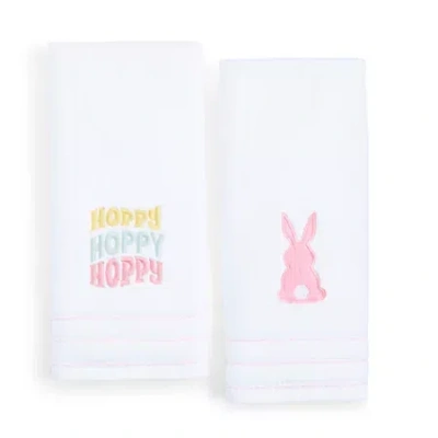 Avanti Hoppy 2-pack Hand Towels In White