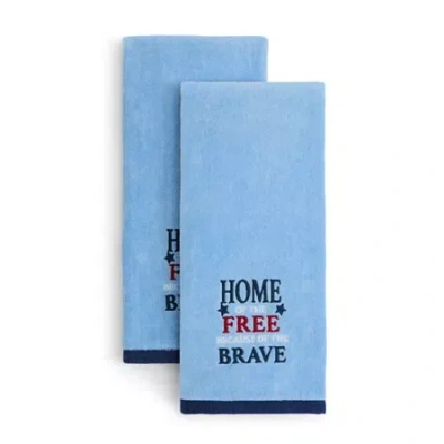 Avanti Hotfbotb 2 Pack Hand Towel In Blue