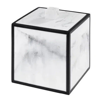 Avanti Jasper Bathroom Canister In White