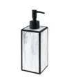 Avanti Jasper Framed Marble-look Resin Soap/lotion Dispenser In Multi