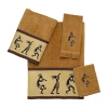 Avanti Kokopelli Bath Towels In Brown