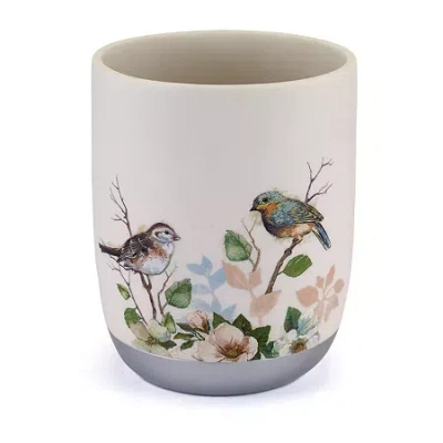 Avanti Love Nest Trash Can In White