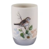 Avanti Love Nest Bird Motif Resin Tumbler In White