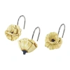 Avanti Marielle Shower Curtain Hooks In Yellow