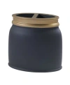 Avanti Memphis Toothbrush Holder Bedding In Black