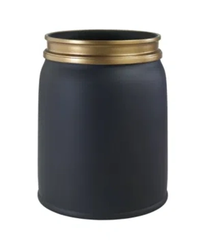 Avanti Memphis Wastebasket Bedding In Black