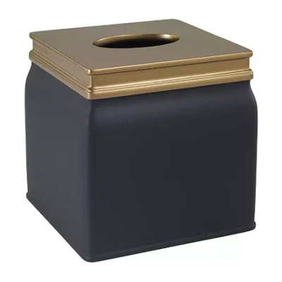 Avanti Memphis Tissue Box Cover In Black