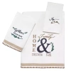 Avanti Modern Farmhouse Bath Towel In White
