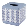 Avanti Monterey Tissue Box Cover In Blue