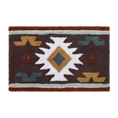 Avanti Navajo Dance Bath Rug In Sand
