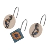 Avanti Navajo Dance Shower Curtain Hooks In Sand
